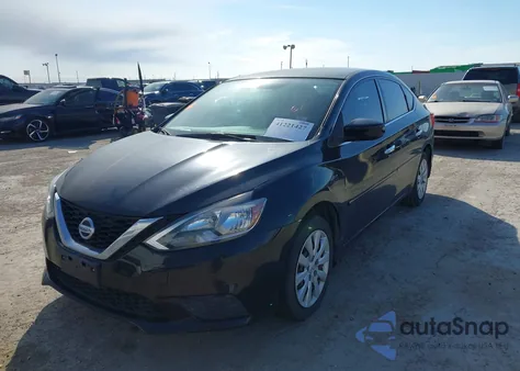 2017 Nissan Sentra S из США, поврежденный, VIN 3N1AB7AP4HY235931